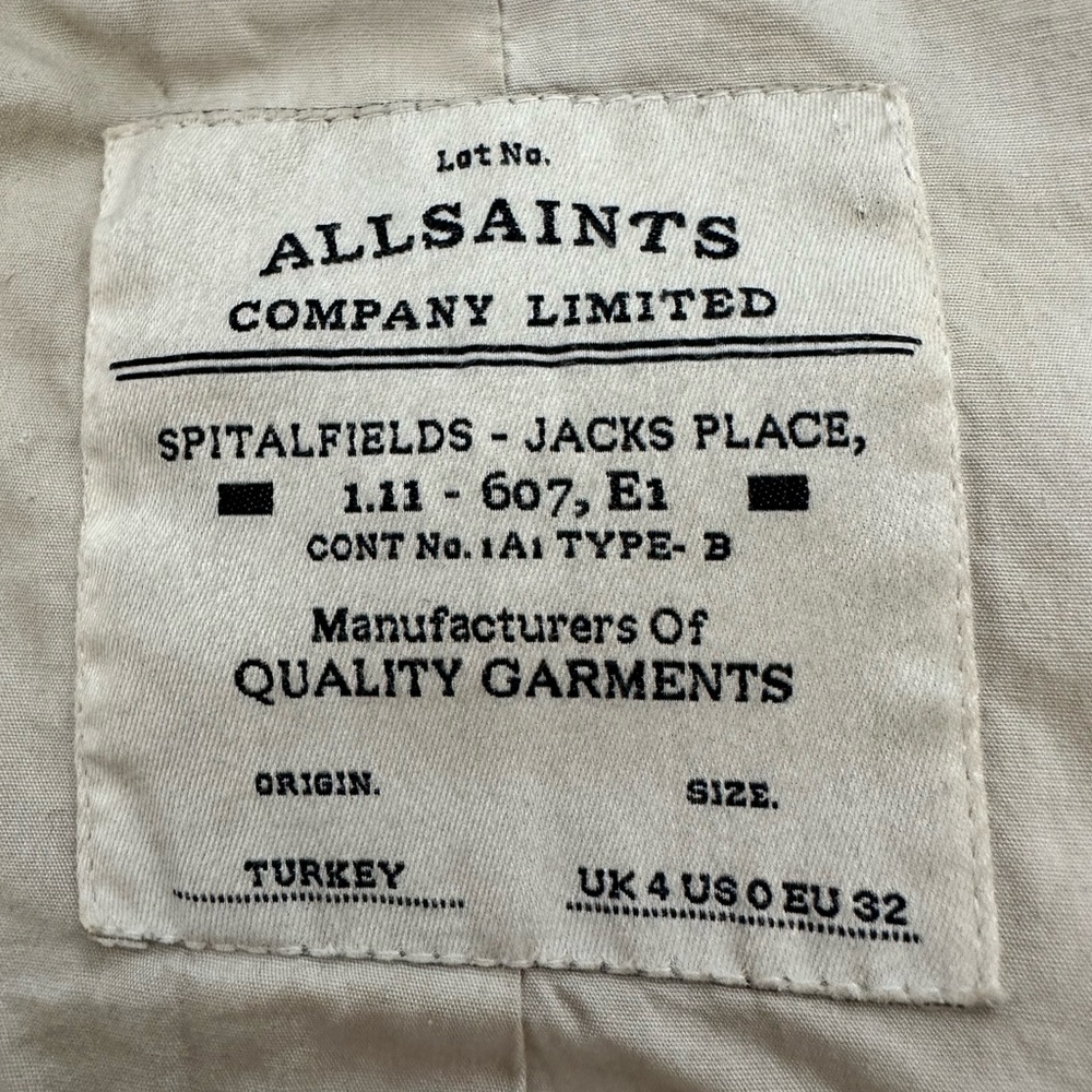 All Saints Jacket - Picture 4 of 4